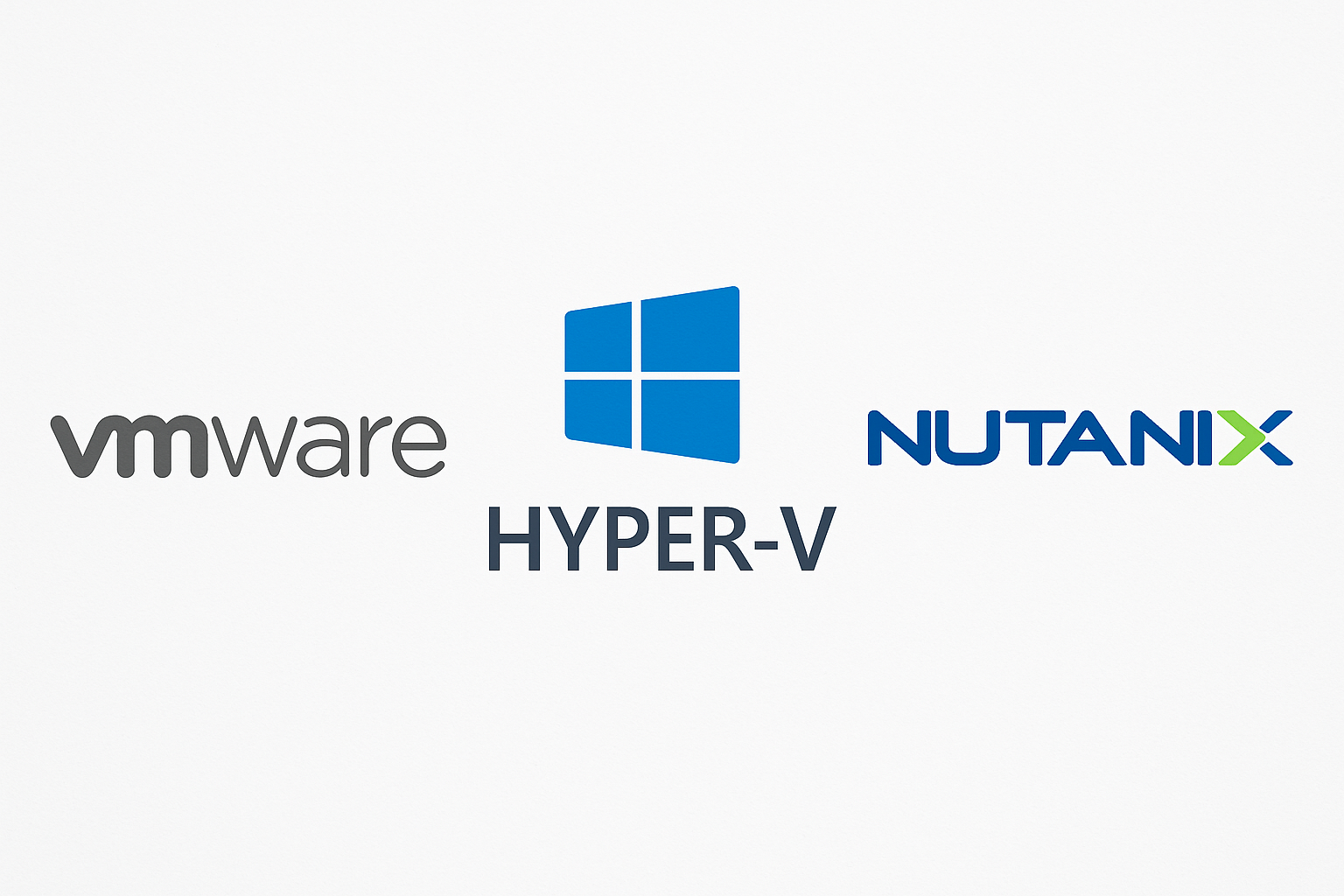 VMware, Hyper-V ve Nutanix Karşılaştırması: Hangisini Seçmelisiniz?