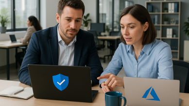 Secure Work Environment for SMEs with Microsoft 365 and Azure
