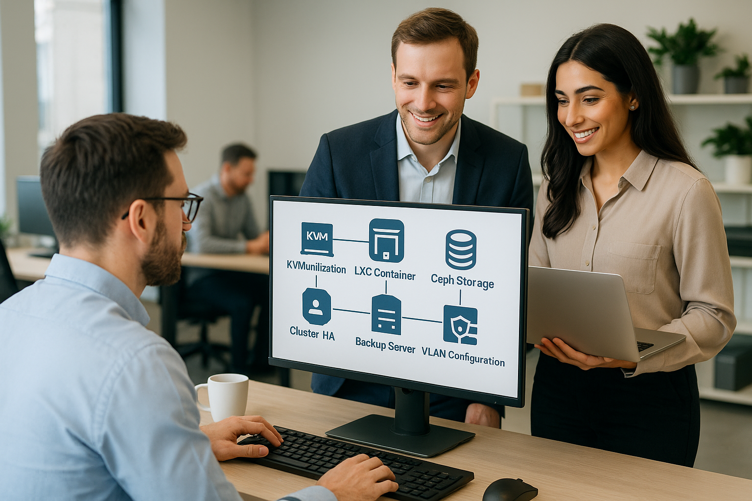 Proxmox Sanallaştırma Çözümü